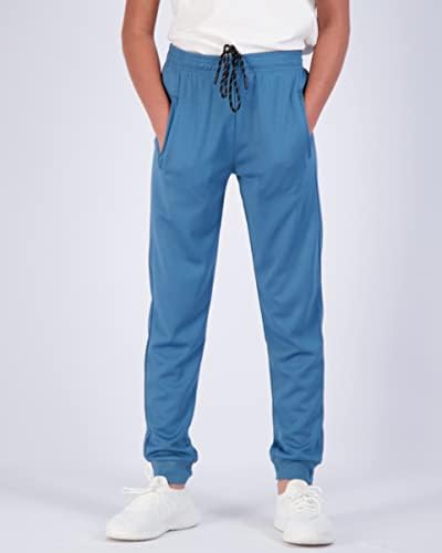 Real Essentials 3 Опаковка: Мъжки Окото Спортни Всекидневни Спортни Панталони за джогинг с джобове