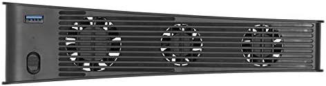 USB Вентилатора-Охладител за PS5, Подмяна на вентилатора за Охлаждане на конзолата с Ультранизким Ниво на шум 4000 об/мин, 3 Вентилатора