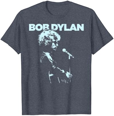 Тениска с официалната Снимка на Боб Дилън в Профил