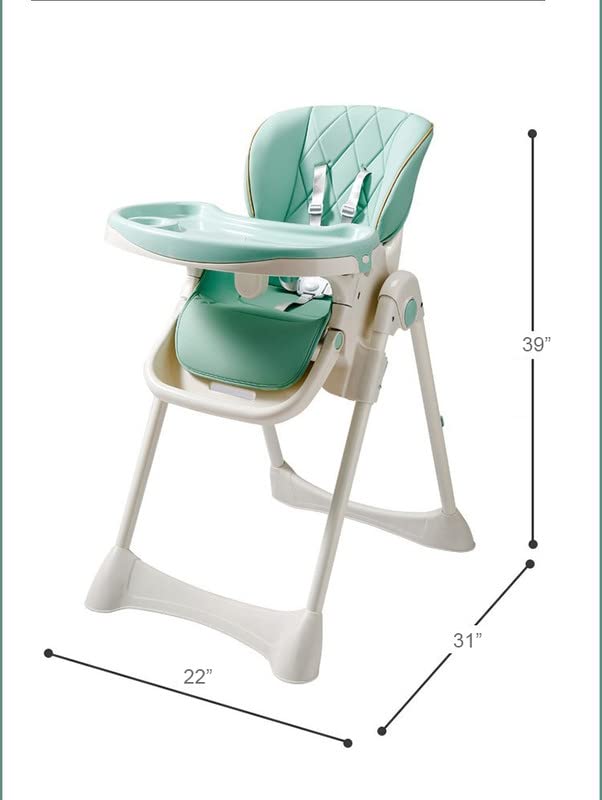 Регулируема столче за хранене за бебета и малки деца - Подвижна подложка за тавата - Лесно почистване - може да се Регулира
