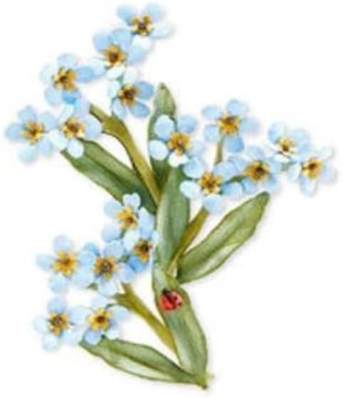 Ladybugs Цветя Щанцовани Метални Режещи Удари, Ladybugs Цветя Хартиени Картички Щанцоване Шаблони за САМОСТОЯТЕЛНО Релеф Изработване