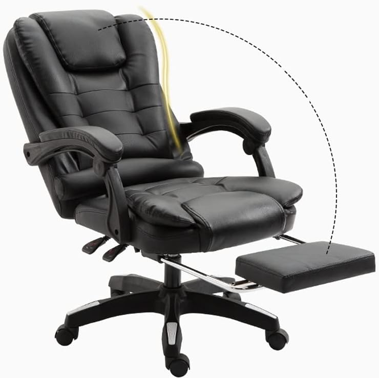 XXXDXDP Игралното стол за масаж в легнало положение, отвличане на въртящо се кресло, поставка за крака, офис регулируема завъртащо