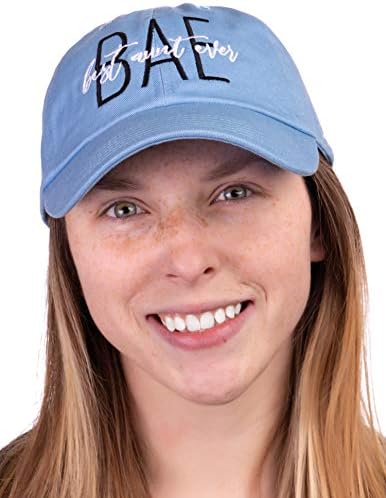 Тениска Ann Arbor Co. BAE: най-Добрата леля На света | Сладко Забавно Племенница Племенник, Нова бейзболна шапка в Стил Баща