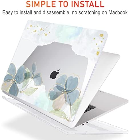 Mektron 2010-2017 за MacBook Air 13 инча, Калъф A1466 A1366, Пластмасов Твърд Калъф, Съвместим със Стария MacBook Air 13,3 инча 2017, зелен