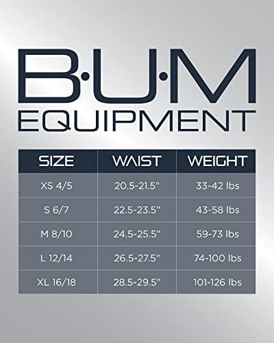 Бельо за момчета B. U. M. Equipment – 8 опаковки Спортни Компрессионных чифта бельо-боксерки с дълги штанинами (Размер: 8-18)
