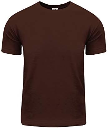 Мъжки памучен тениска Shaka Носете – Базова тениска с кръгло деколте и Къс ръкав, Тениски Active 5,8 Унции, Обикновен Голям Размер