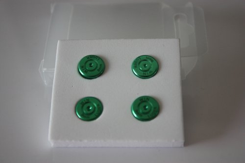 Обичай Зелена Комплект Куршуми бутони на контролера на PS3/PS2 9 мм за PS3 Playstation 3, 2