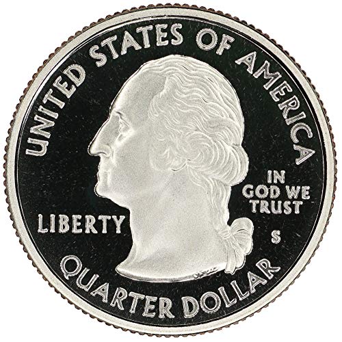 Монетен двор на САЩ с доказателство за Четвертака на щата Калифорния 2005 г.