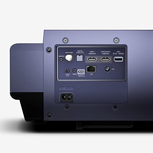 Трехлазерный проектор Hisense PX1 4K UHD с сверхкоротким фокусно разстояние, 2000 Лумена, Android TV, HDR10, 30 W (стерео) Dolby