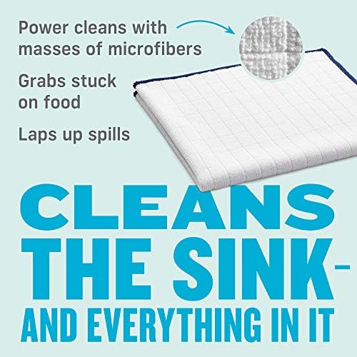 Кърпа за смяна на хартиени кърпи E-Cloth за Еднократна употреба, Кърпички от микрофибър премиум-клас, идеални за премахване
