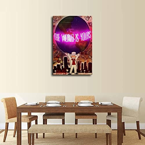 АЛЕК-Монополът на Света Ти Декоративна Живопис Плакат на Платното за монтаж на стена Така Изкуството на Плакат За Хола Картина за Спални (В