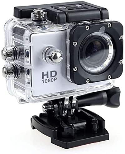 Екшън-камера TEDATATA HD 1080P 30-метров Подводен Водоустойчива Камера с Инструменти за монтаж Аксесоари за Видеоблогинга,