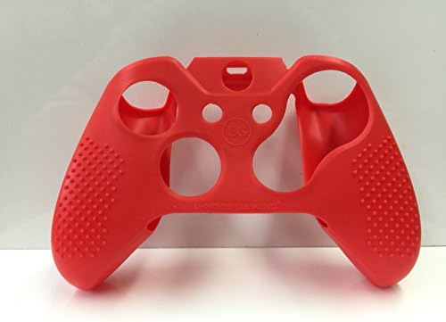 Силиконов защитен калъф с шипове от кожата контролера на Xbox One - Червен