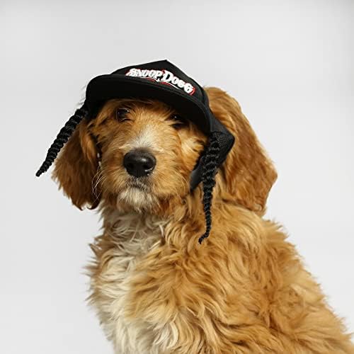 Бейзболна шапка на Snoop Doggie Doggs Deluxe За домашни животни, Класическата бейзболна шапка на Snoop, Голяма