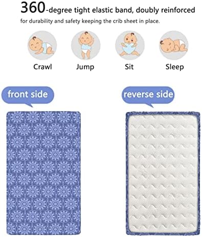 Кухненски Кърпи за яслите в марокански стил решетки, Портативни мини-Чаршафи за легла с Меки и дишащи Кърпи -Отлични за стая на