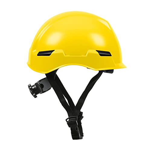 Промишлен альпинистский каска Dynamic Rocky жълт цвят с корпус от поликарбонат / ABS, найлон окачване, регулиране на храповика