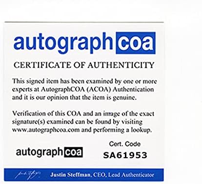 Хю Джакман най-Големият Шоумен Сценарий С Автограф Истински ACOA COA