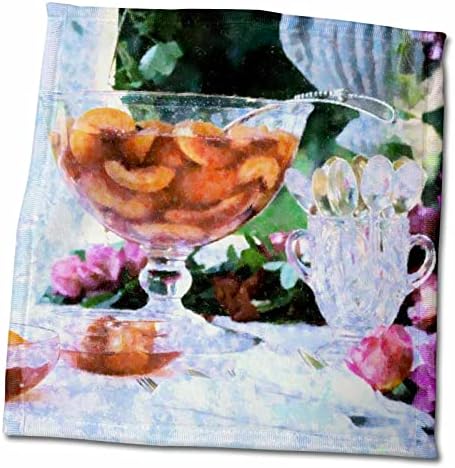 3. Импресионизъм Рози Флорен - Модерен импресионизъм за късна закуска - Кърпи (twl-80418-1)