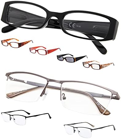 Комплект за класически Очила за четене Gr8Sight за жени и Мъже + 3.0