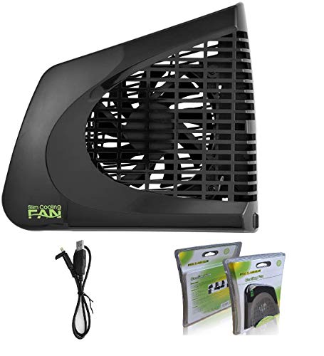 Охлаждащ вентилатор за по-тънка Xbox 360 конзола, Странични отвеждане на топлината от Usb Dc 5V, Външен Охлаждащ вентилатор за Xbox 360