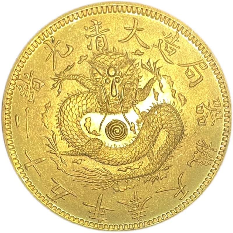 Фэнтяньское Машина бюро Изготовило Сребърен долар, Старата Златна Монета, Малки Подаръци, ретро монети в национален стил в 25-та година