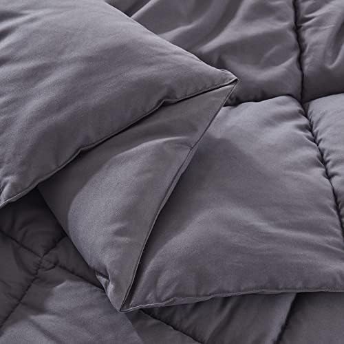 Стеганое одеяло HARBOREST Queen Size - Алтернативно Стеганое одеяло върху топола, Универсална Лека Пододеяльная поставяне с 8 ъглови