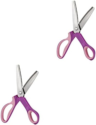 SEWACC 2 елемента Шевни Ножици Розови Ножици Розови Ножици, Ножици За Дрехи Ножици От Неръждаема Стомана Тъканни Ножици Малки