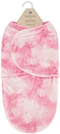 Одеало За Свободни Новородени Cudlie - Обвиване на тялото За Сън, във Формата На Пелени За Момчета и Момичета - Розов Мрамор