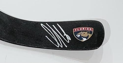 Александър Барков Подписа Хокей клюшку Ccm Флорида Пантърс Proof 1 Psa Coa - Стик за хокей в НХЛ с автограф