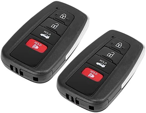 X AUTOHAUX 2 елемента 314,3 Mhz HYQ14FBC-0351 Подмяна на Дистанционно Автомобилния ключ fob без ключ за Toyota Camry 2018 2019 2020