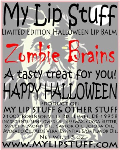 My Lip Неща - прилепи-вампири (С вкус на шоколад-кокос) Лимитированная серия Балсам за устни на Хелоуин