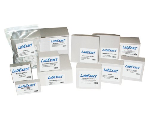 Филтър от микрофибър LabExact 1200044 Grade C Glass, боросиликатное стъкло, без свързващо вещество, 1,2 микрона, 9,0 см (опаковка