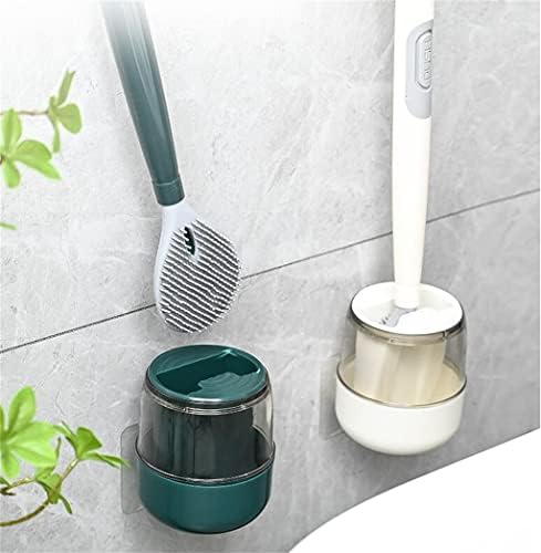 N/A Четка за тоалетна Четка за почистване на тоалетната чиния Стенен инструмент за почистване на тоалетната чиния Домакински