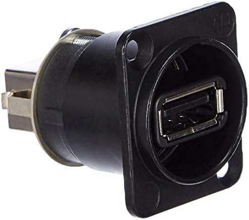 Neutrik NAUSB-W-B Заден USB-конектор за смяна на пола (типове A и B) D-Конектор за корпуса на