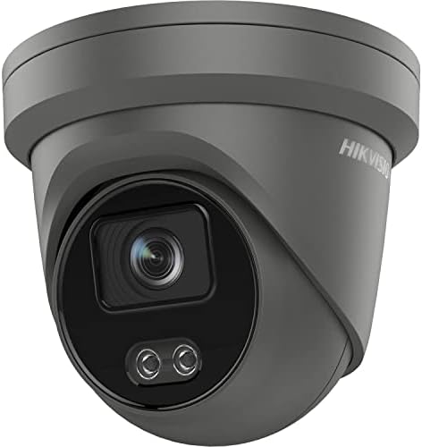 DS-2CD2347G2-LU 2,8 мм HIKV 4-Мегапикселова Цветна турельная IP камера с поддръжка на технологията VU PoE, интелигентно откриване на човек