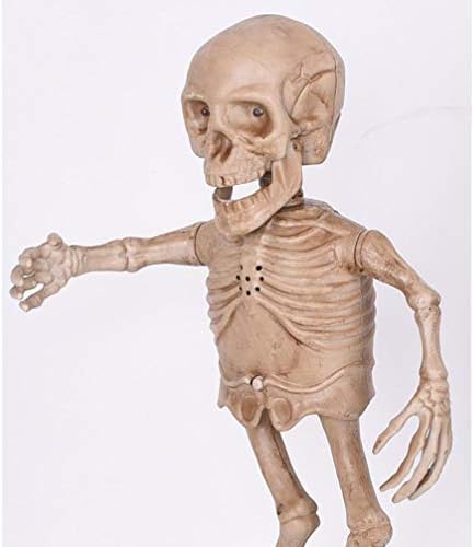 Хелоуин Нажежен Играчка Череп на Тялото, Подвижни Ставите, Изкуствен Човешки Скелет, Декорация във формата на Череп на Хелоуин