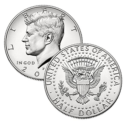 2002, P, D Набор от монети Кенеди в полдоллара 2, Без да се прибягва