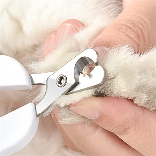 Нокторезачки Nipogear Cat - Малки животни, Котенца, Кученца - Професионален нож от неръждаема стомана с трайни Нескользящими дръжки (Цвят: сив)
