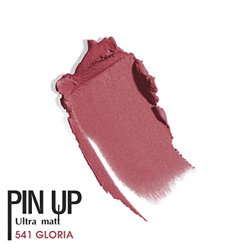 Устойчива на ултра-матово червило Luxvisage PIN UP с витамин е (Цвят 541, Gloria)