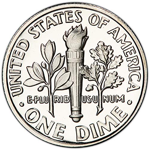 1965 SMS - СЪОБЩЕНИЕ Roosevelt Dime Choice, не пуснаха в обръщение, монетен двор на САЩ