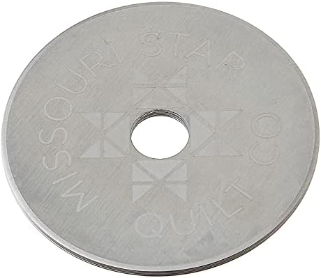 Универсални Въртящи се режещи остриета Missouri Star 45 мм, 2 опаковки | Супер Остри Сменяеми остриета, са подходящи за всички