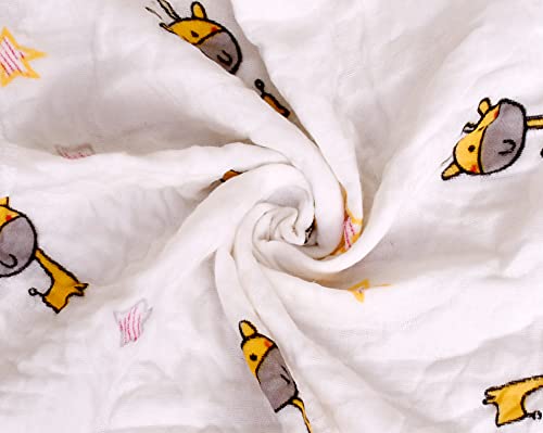 THE LITTLE LOOKERS� Меки Муслиновые кърпи /Гъба за новородени от органичен памук от 6 теми с доста произволни щампи (опаковка