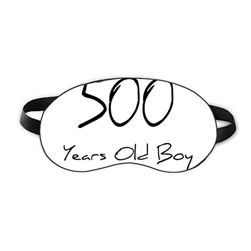 500-годишно Момче на Възраст Сън Защитната Маска За Очите Мека Нощна Превръзка На Очите Сянка на Кутията