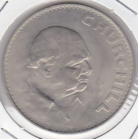 Възпоменателна монета на Уинстън Чърчил 1965 г.