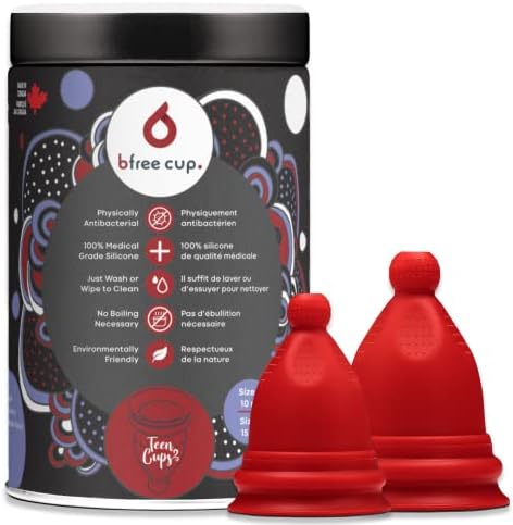 Bfree Менструална чаша, Без изтичане на информация за Многократна употреба Еко-Приятелски Менструални чаши за дамска хигиена Алтернатива Тампонам