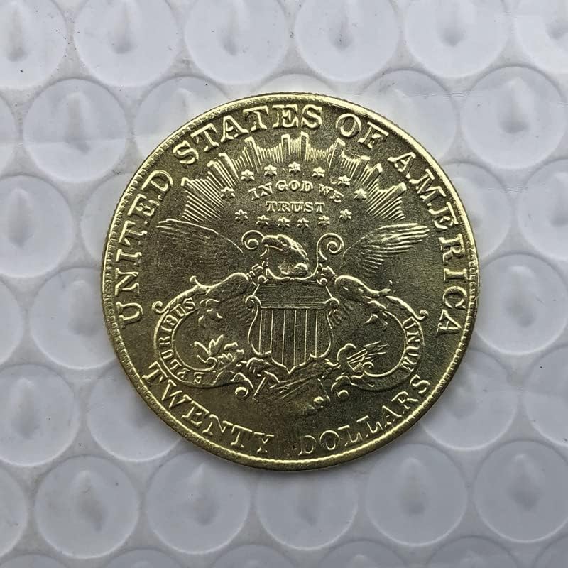 1903P Версия на Американската 20 Златни Монети Латунная Антични Ръчна Чуждестранна Възпоменателна Монета 34 мм