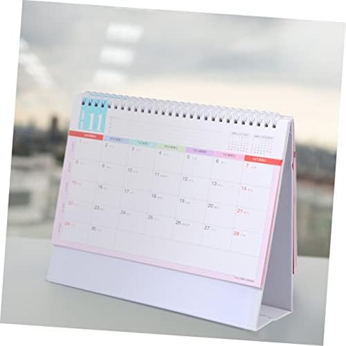 BESTOYARD 1бр 2021 Календар за 12 Месеца на една Календарна Блок Календар за Плот Месечен Настолен Календар Офис Календар