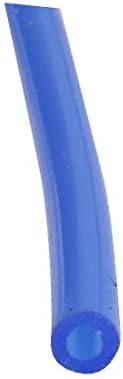 X-DREE с Диаметър от 2 мм и широчина 4 мм и висока температура Силикон тръба Маркуч Гумена тръба тъмно син цвят с дължина 1 м (Защита на силиконовата тръба от високи темп?