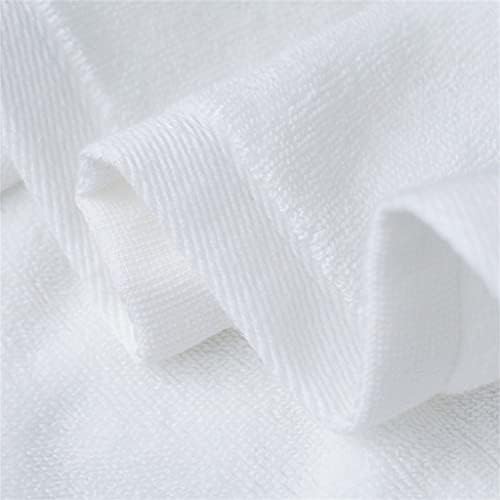 WPYYI 80*180/100 * 200 см Бяла Голямо кърпи за баня От Плътен памук Хавлии за душата Домашна Баня Хотел За възрастни (Цвят: