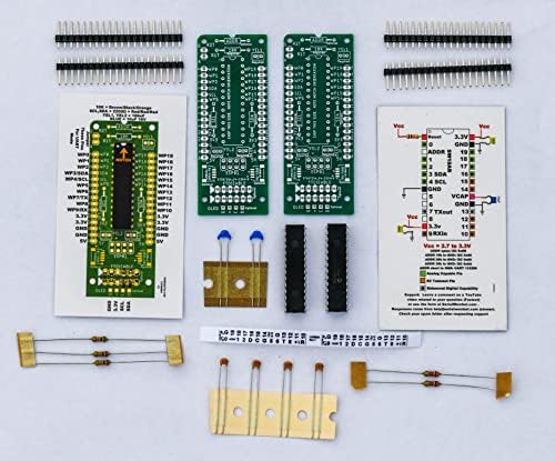 Сериен Wombat 18AB I2C / UART Smart I/ O GPIO и аналогов удължител за Arduino (2 опаковки, black label)